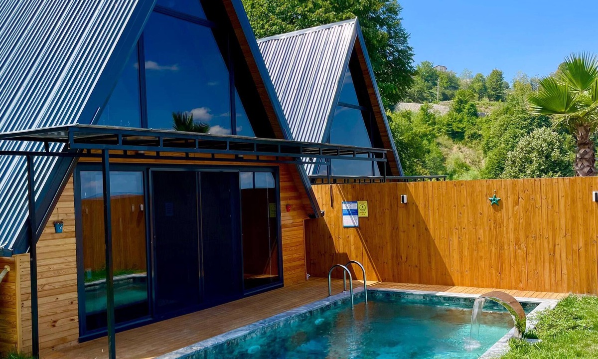 Sapanca House | 2+1 Heated Private Pool- Lake View - 5 Person Bungalow in Dibektaş