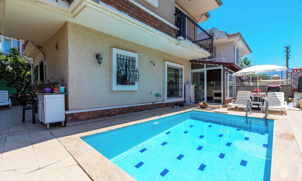 Fethiye City Center Villa | 3 Bedroom Villa with Private Pool walking distance to Calis Beac