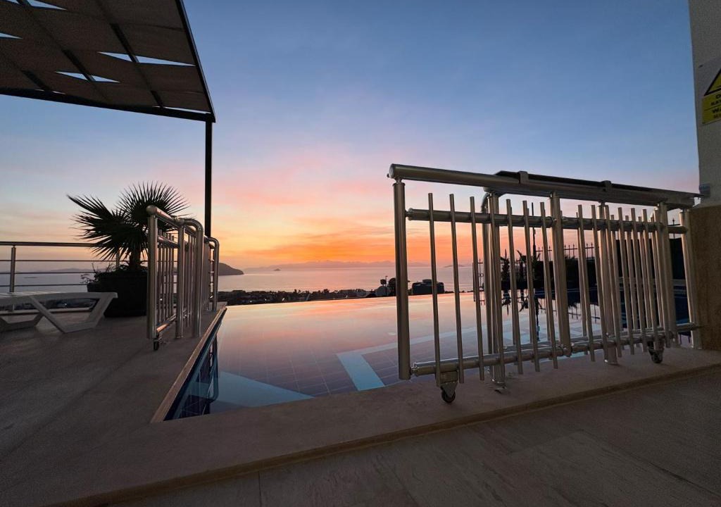 Kadıkale Villa | Bodrum eaSon Villa 350m2 Full Sea View with Private Infinity Fenced Pool
