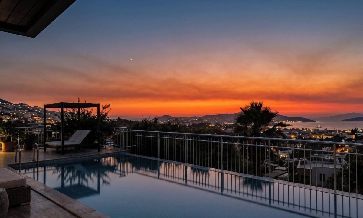 Gundogan House | Fully Private Duplex Designer Villa with Sea Views in Bodrum