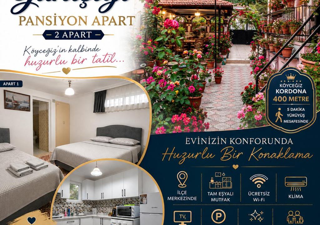Koycegiz Apartment | GÜNIŞIĞI Pansiyon