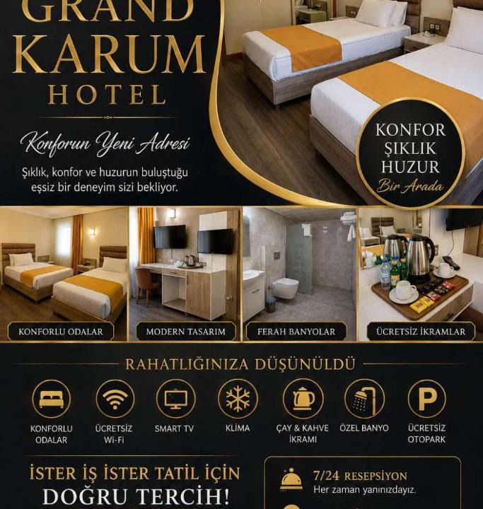Kayseri City Center Hotel | Grand Karum Hotel