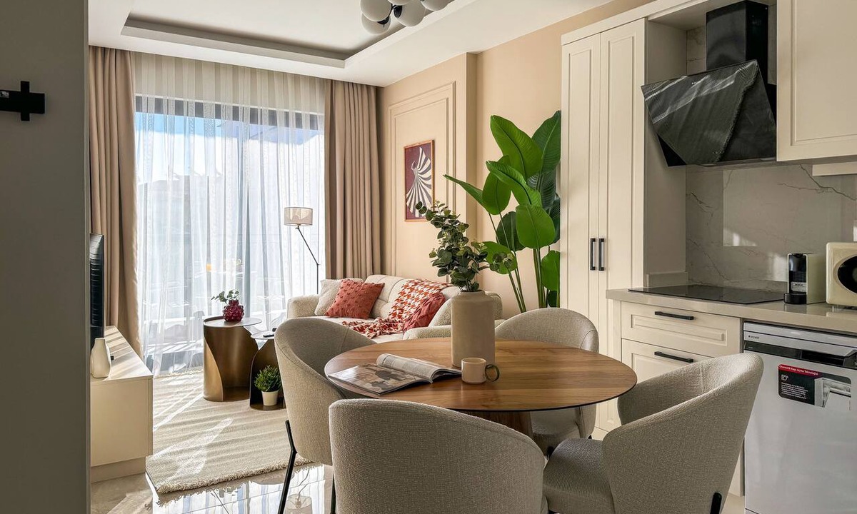 Alanya Apartment | Qoople Elize 3-35 Cozy 1-bedroom apartment in Alanya