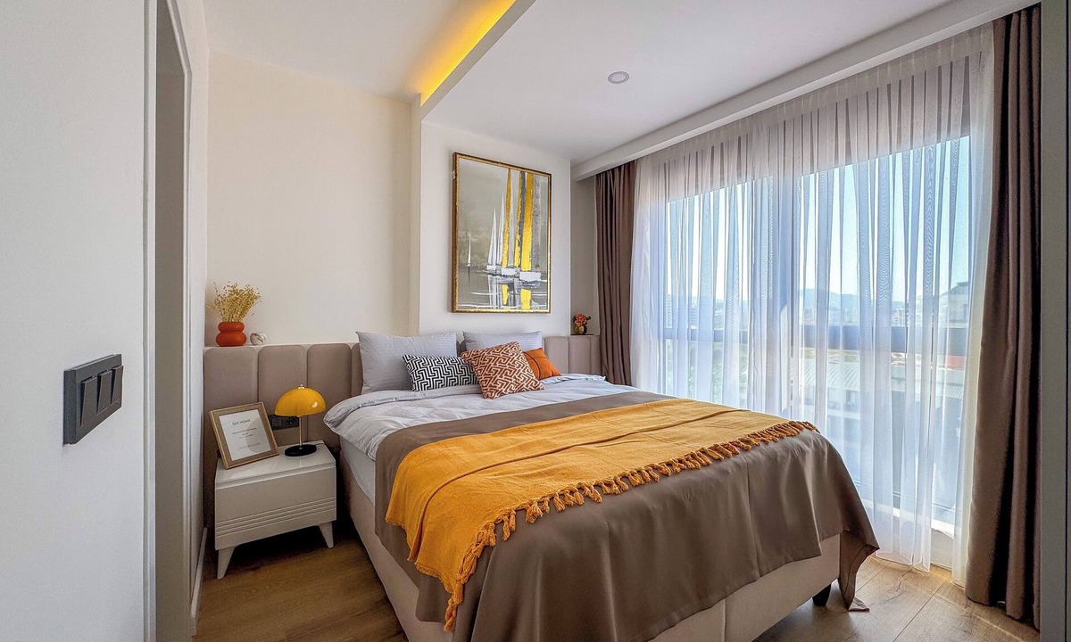 Mahmutlar Apartment | Qoople Green Ocean B55 2-bedroom apartment in serene Alanya