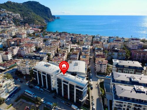 Alanya Apartment | SA Apartments! Cleopatra Beach Duplex with Terrace