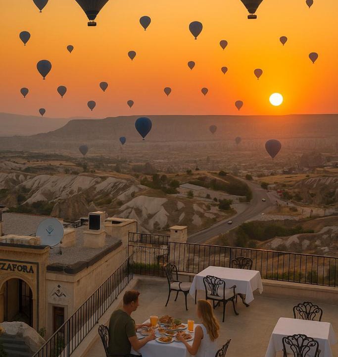 Uchisar Hotel | Zafora Cave Suites Hotel Cappadocia