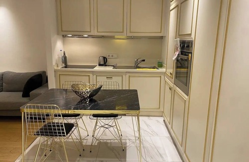 Bomonti Apartment | 1+1 apartment at the top of the most beautiful residence in Bomonti