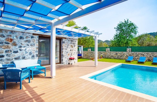 Kayakoy Villa | 2 Bedroom Stone House with Private Pool in Kayaköy