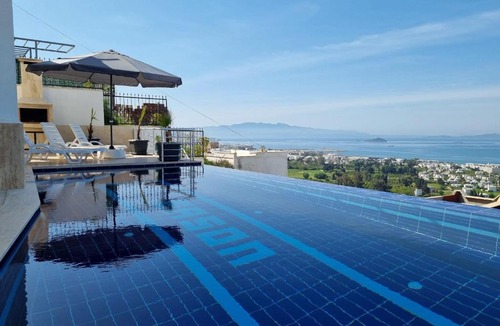 Kadıkale Villa | Bodrum eaSon Villa 350m2 Full Sea View with Private Infinity Fenced Pool