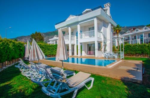 Hisaronu Villa | Hisarpark B Villa, Özel Havuzlu, Fethiye