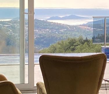 Islamlar Villa | LA VILLA CELINE- Luxury Sea View Villa with Private Infinity Pool in Islamlar-Kalkan