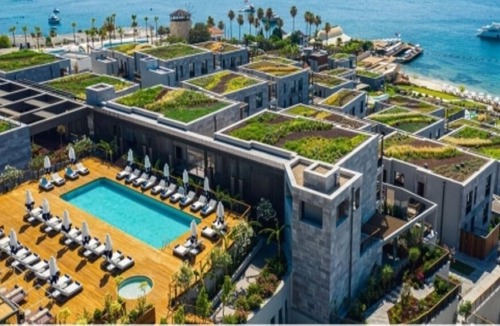 Gumbet Villa | Le Chic Bodrum-Ocean front villa 5 star hotel amenities close to Bodrum downtown