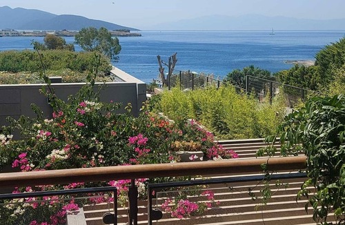 Gumbet Villa | Le Chic Bodrum-Ocean front villa 5 star hotel amenities close to Bodrum downtown