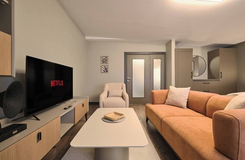 Kadikoy Apartment | Modern 2BR Living Areas, 2 Baths, Kadıköy,
