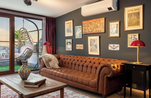 Cihangir Apartment | Panoramic Bosphorus View Terrace At Monnas Suite