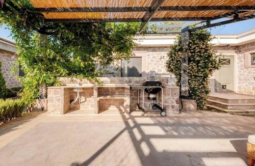 Burhaniye House | Rustic stone house with a spacious terrace | 2BR