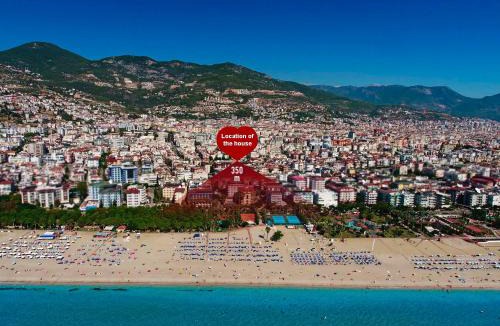 Alanya Apartment | SA Apartments! Cleopatra Beach Duplex with Terrace