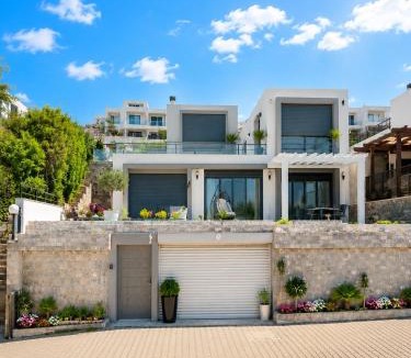 Gundogan Villa | Stunning 3-Bedroom Sea View Villa with Private Pool, Garden & BBQ in Yalıkavak, Bodrum