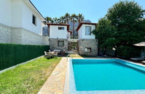 Dalyan Villa | Villa Merry - 3BR Private Pool&Garden - 50m to River
