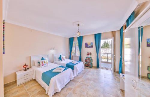 Kalkan Villa | VILLA MYSTIC Private Pool-Garden & Sea Views in Central Location