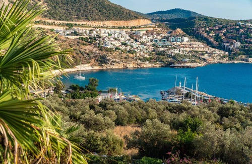 Kalkan Villa | Villa Olivia is on the corner of one of the prettiest streets in Kalkan