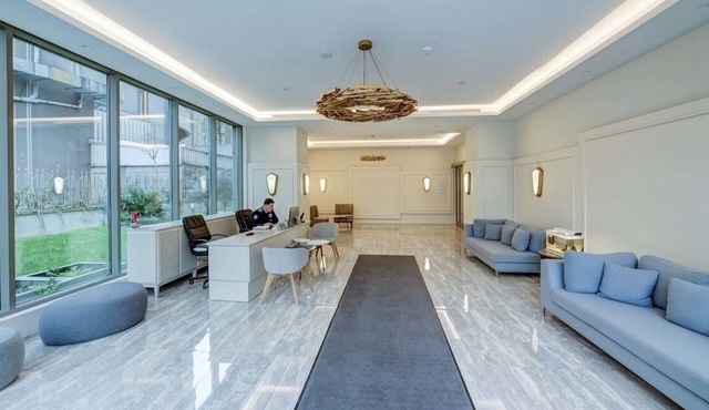 1+1 apartment at the top of the most beautiful residence in Bomonti