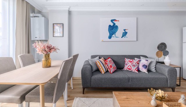 Cozy City Apartment | High-Speed WiF & Elevator in Istanbul