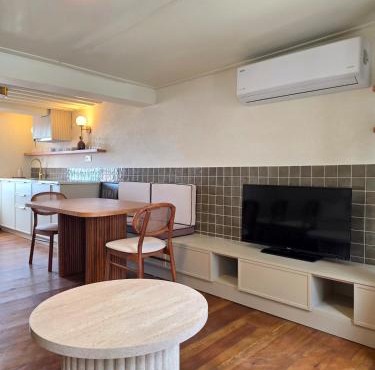 Historic Greek House with Sea View Balcony