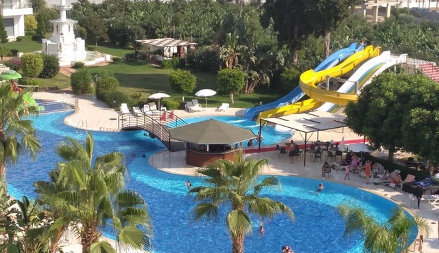 Modern vacation rental near the beach with a pool paradise and plenty of activities in Demirtas Alanya