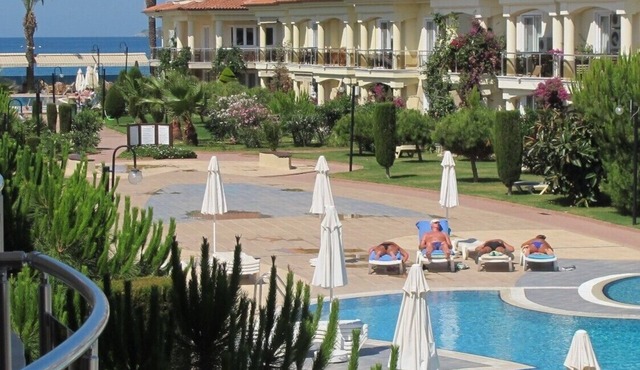 Seashell 6, Sunset Beach Club is a self sufficient beachfront complex in Fethiye in Fethiye