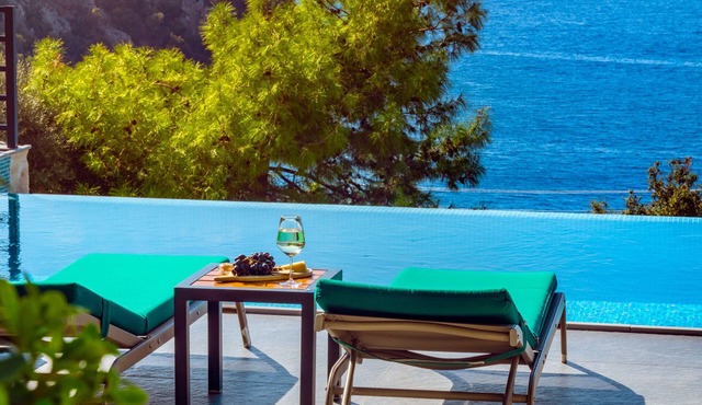 Situated in picturesque Kisla a beautiful luxury villa with a superb sea view