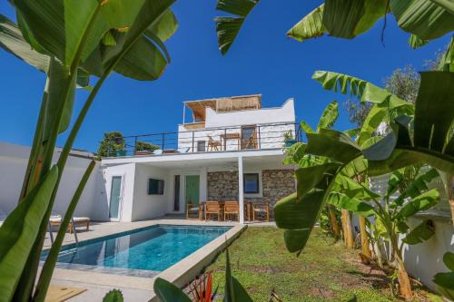 Traditional Seaside Stone Villa with Private Pool