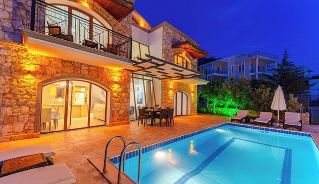 Villa Meltem Luxury Villa with Private Pool & Panoramic Sea Views – Kalkan in Antalya