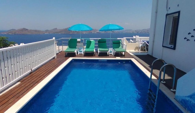 Villa Sunset with Private Pool in Yalikavak Bodrum only for family in Yalıkavak