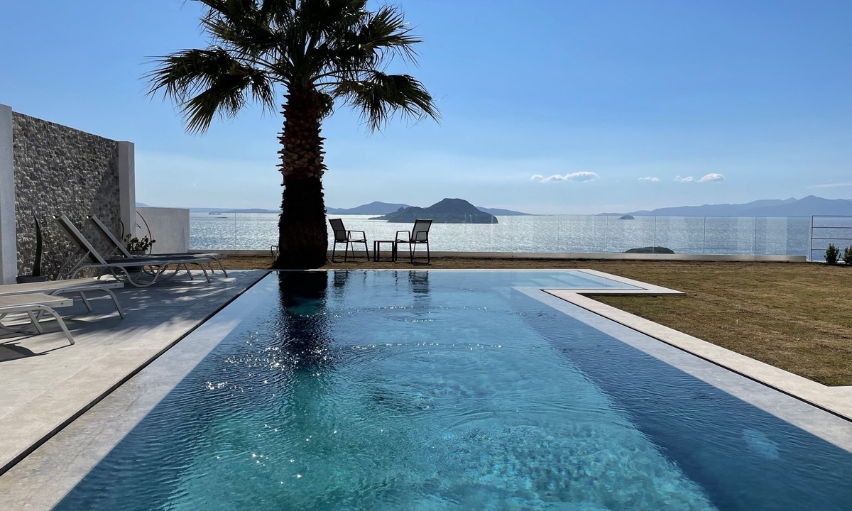Bodrum City Center Villa | Modern Bodrum Villa Amazing view pool and Garden
