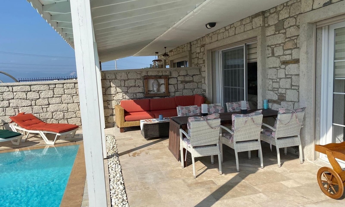Ildır Koyu House | Vacation home De'Lale Villa with great views and pool in Izmir Reisdere