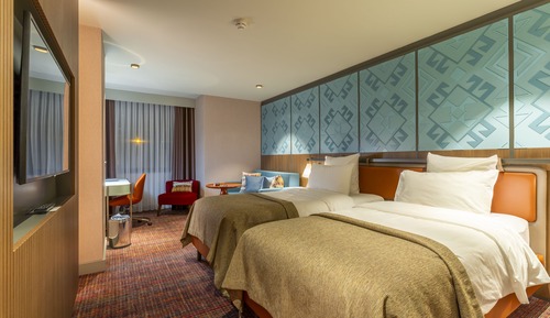 Superior Twin Room, 2 Twin Beds, Sea View