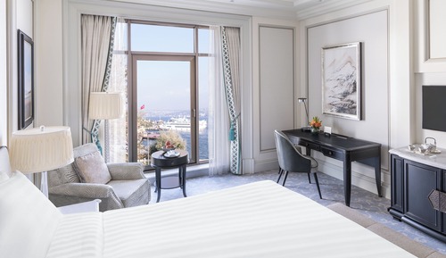 Deluxe Twin Room (Bosphorus Partial View)