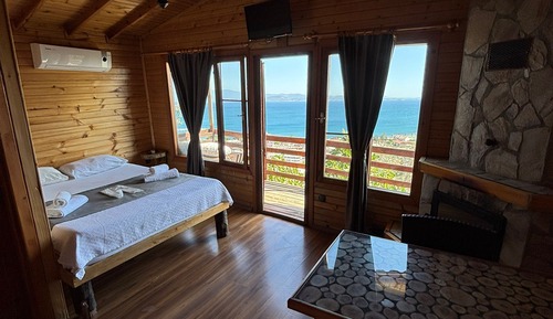 Bungalow, 1 Double Bed, Sea View