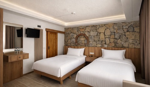 Economy Twin Room, 1 Bedroom, Sea View