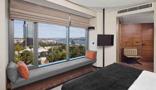 Deluxe Room, 1 Double Bed, Corner (Bosphorus)