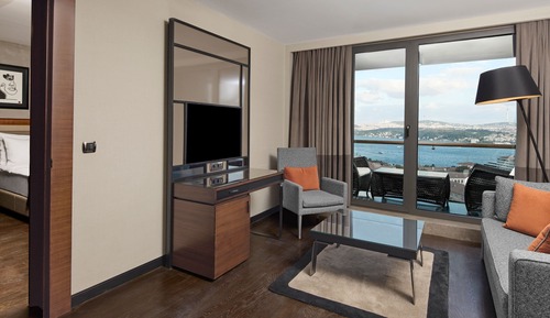 Suite, 1 Double Bed with Sofa bed, Balcony (Bosphorus)