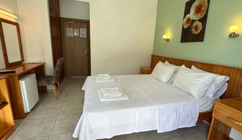 Classic Double or Twin Room, Balcony, Pool View