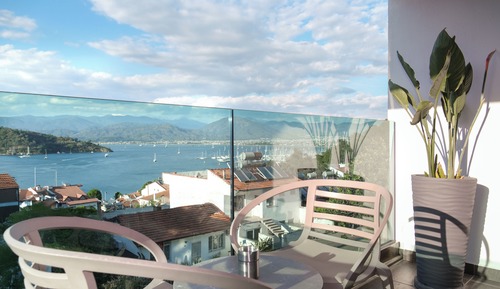Deluxe Double Room, Balcony, Sea View