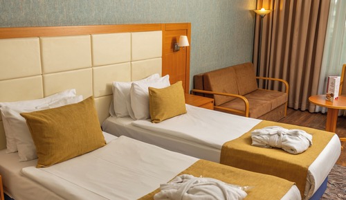 Deluxe Room, 2 Twin Beds, Non Smoking (with Sofabed)