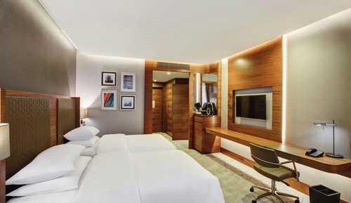 Deluxe Room, 2 Twin Beds, Sea View