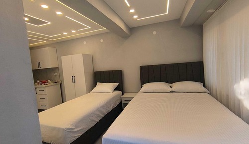 Luxury Room, Multiple Beds, Balcony, Garden View