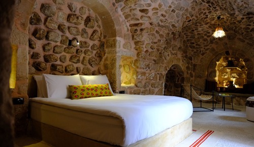 Junior Suite with Fireplace and Private Turkish Bath