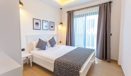 Family Apartment, Balcony, Garden View