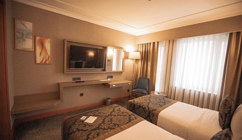 Room, 2 Twin Beds, Sea View